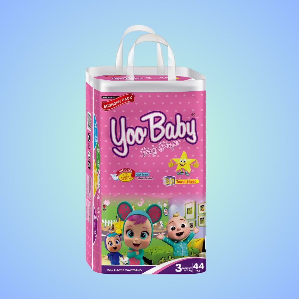 Yoo Baby Eco Packaging (3) Medium 44 Pieces