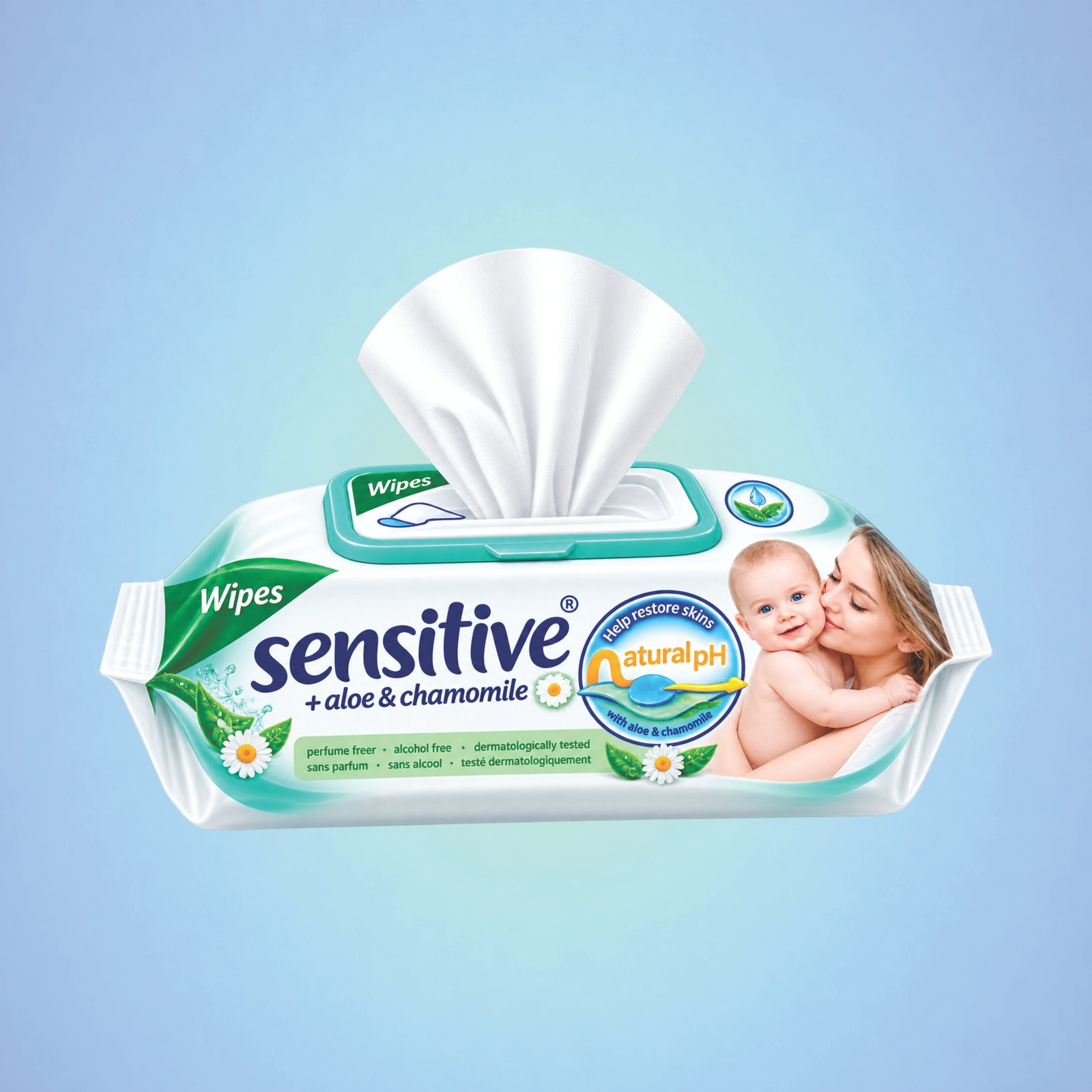 Sensitive Wipes