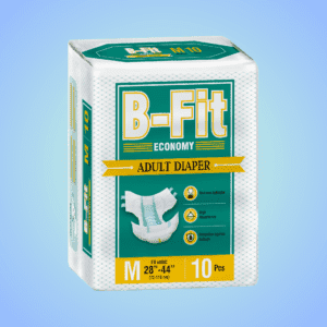 B-Fit Adult Diapers Medium 10 Pieces