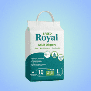 Speed Royal Adult Diapers - Large - 10 Pieces