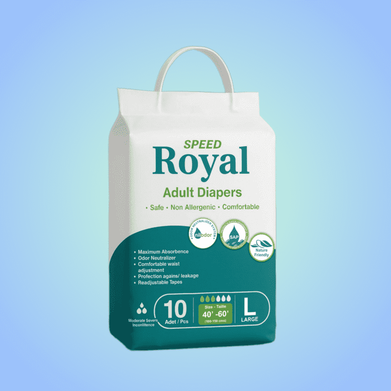 Speed Royal Adult Diapers - Large - 10 Pieces